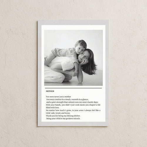 kişiye özel (mother) poster