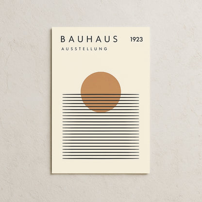 Bauhaus Sun Up Posteri