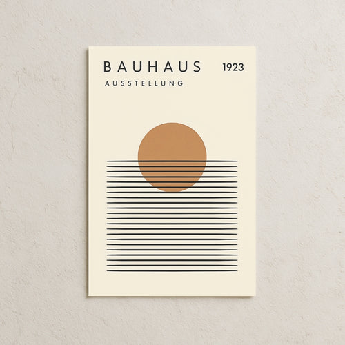Bauhaus Sun Up Posteri