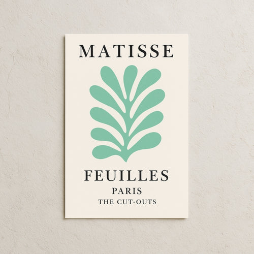 Matisse Feuilles Posteri