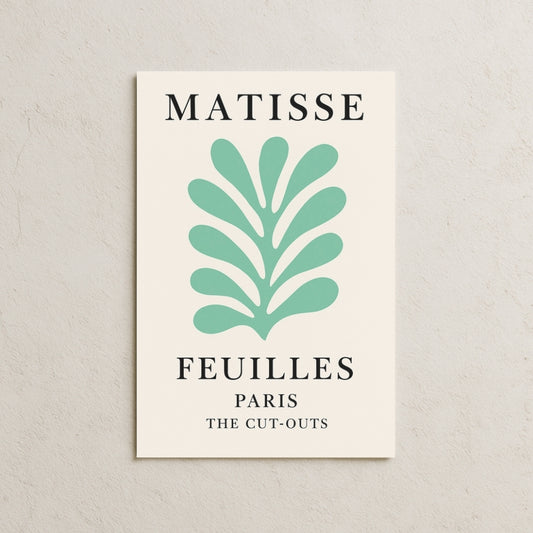 Matisse Feuilles Posteri