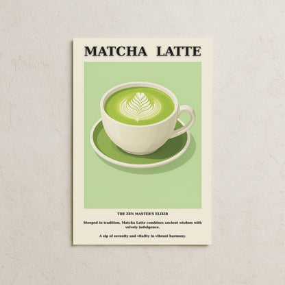 Matcha Latte Posteri