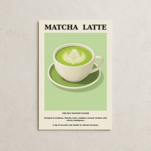 Matcha Latte Posteri