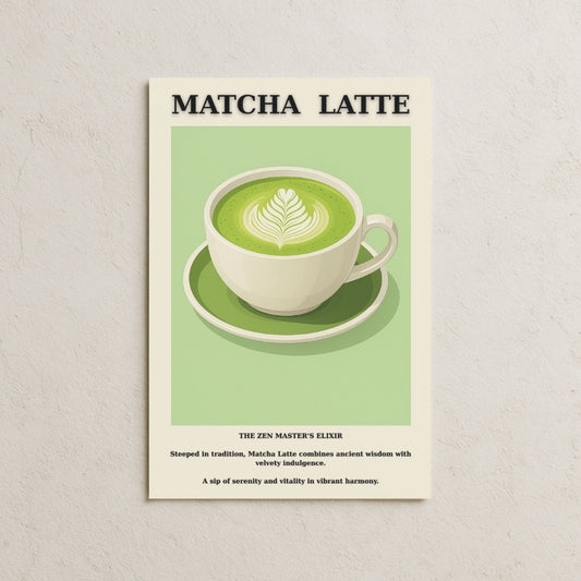 Matcha Latte Posteri