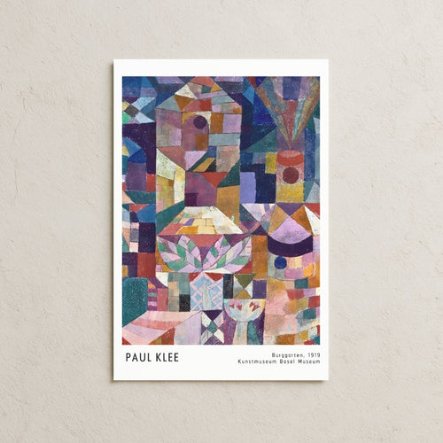 Paul Klee - Burggarten, 1919 Posteri