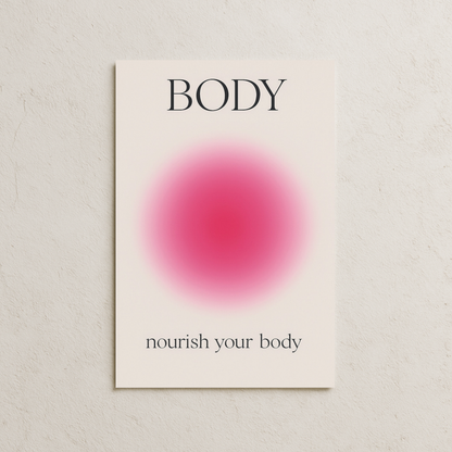 Nourish Your Body Posteri