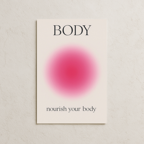 Nourish Your Body Posteri