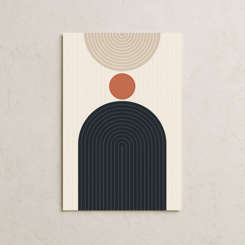 Çizgisel Formlar Posteri-6