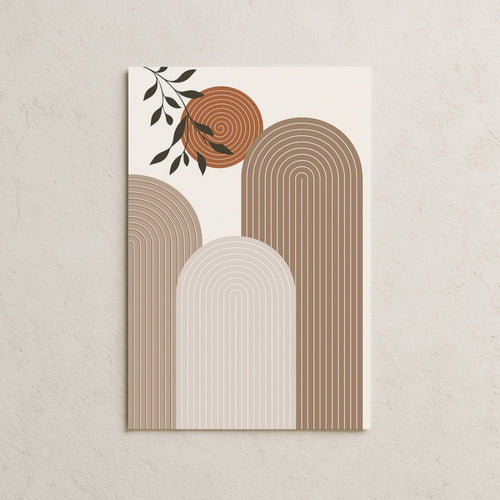 Çizgisel Formlar Posteri-5