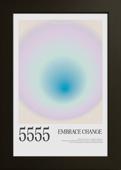5555 Embrace Change Posteri