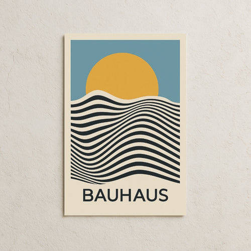 Bauhaus Sun Posteri