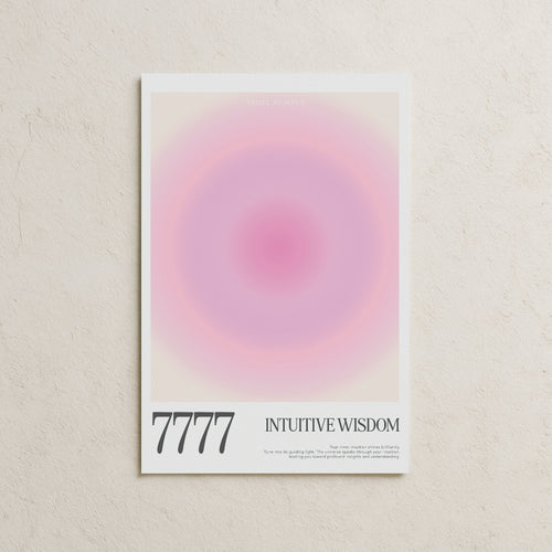 7777 Intuitive Wisdom Posteri