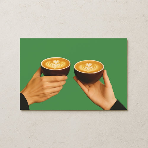 Latte Fincanları Posteri