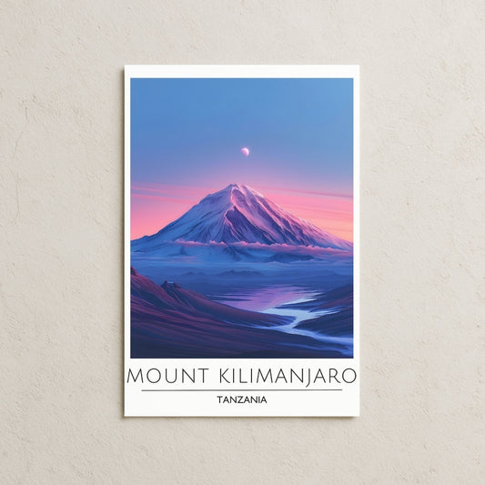 Dark Mount Kilimanjaro Posteri