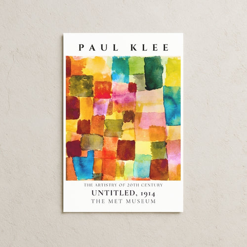 Paul Klee - Untitled, 1914 Posteri