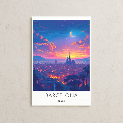 Dark Barcelona Posteri