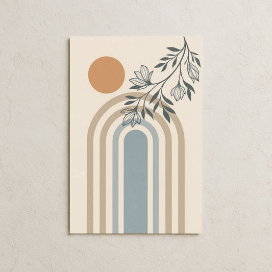 Çizgisel Formlar Posteri-10