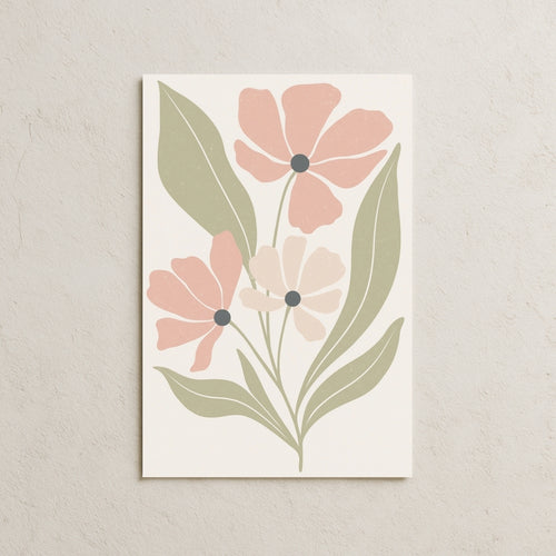 Renkli Çiçekler Posteri-3