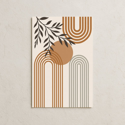 Çizgisel Formlar Posteri-9