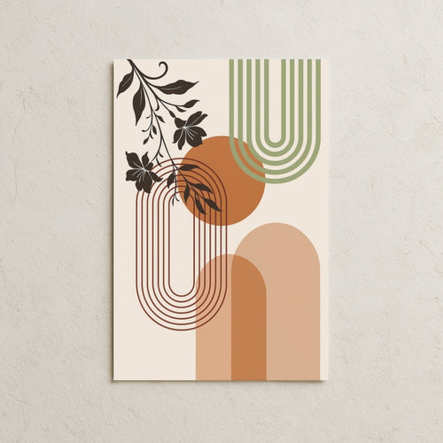 Çizgisel Formlar Posteri-7