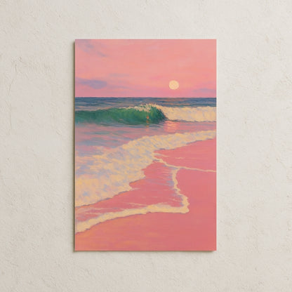 Pembe Gün Batımı Posteri