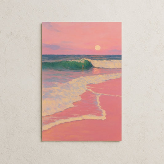 Pembe Gün Batımı Posteri