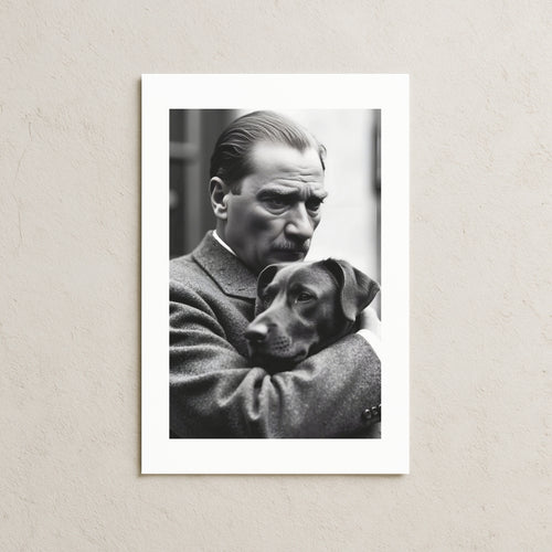 Atatürk ve Köpeği Posteri