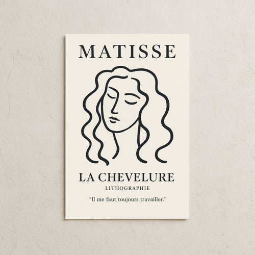 Matisse La Chevelure Posteri