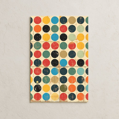Renkli Daireler Posteri