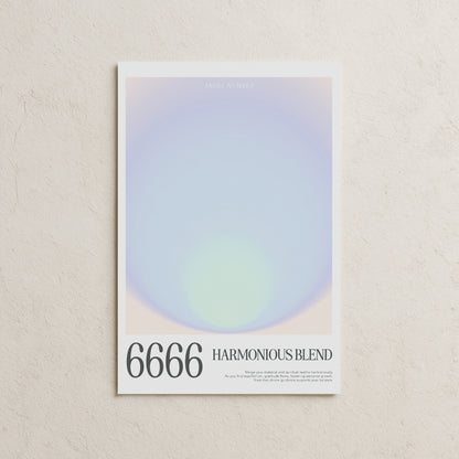 6666 Harmonious Blend Posteri