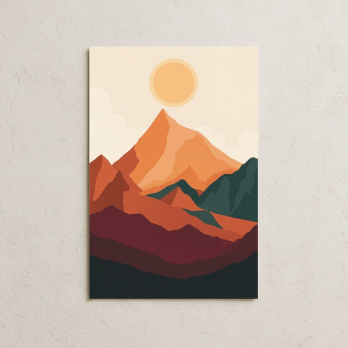 Dağ Manzarası Posteri-6