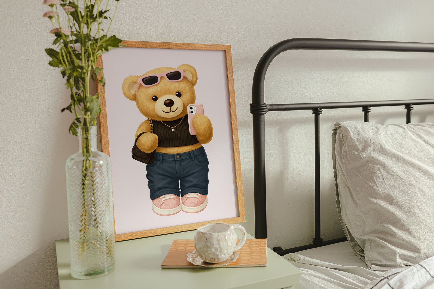 Fotoğraf Çeken Ayıcık Posteri