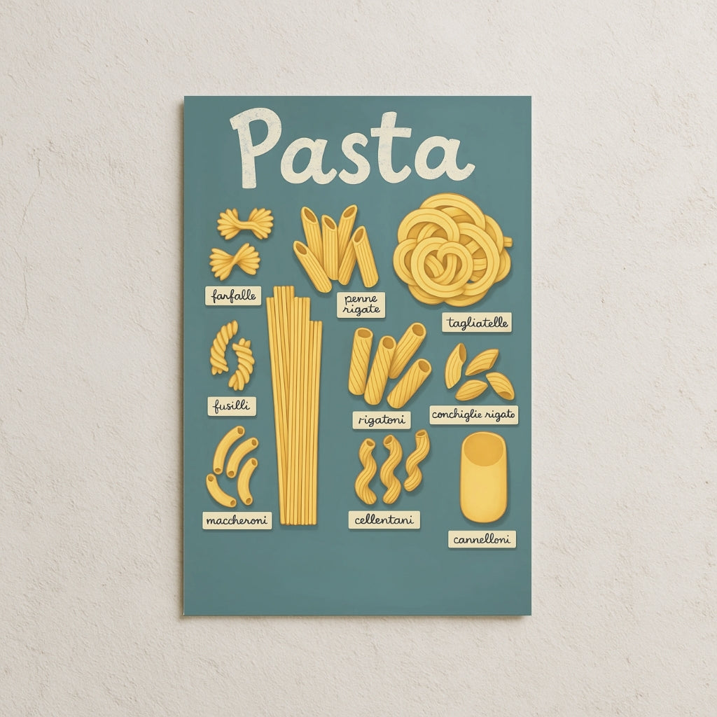 Pasta Çeşitleri Posteri