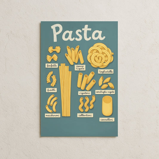 Pasta Çeşitleri Posteri