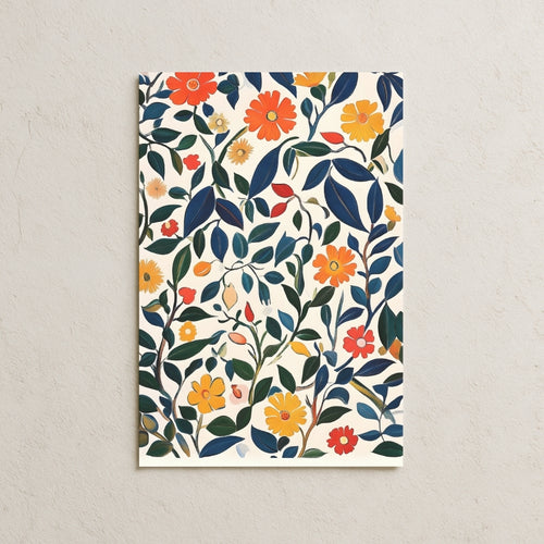 Pattern Motifler Posteri-3