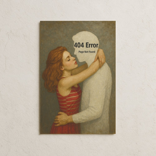 404 Error Man Posteri