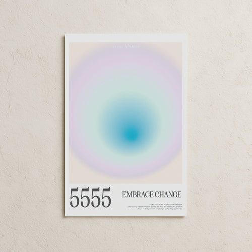 5555 Embrace Change Posteri