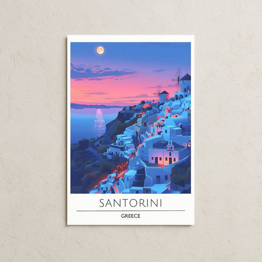 Dark Santorini Posteri