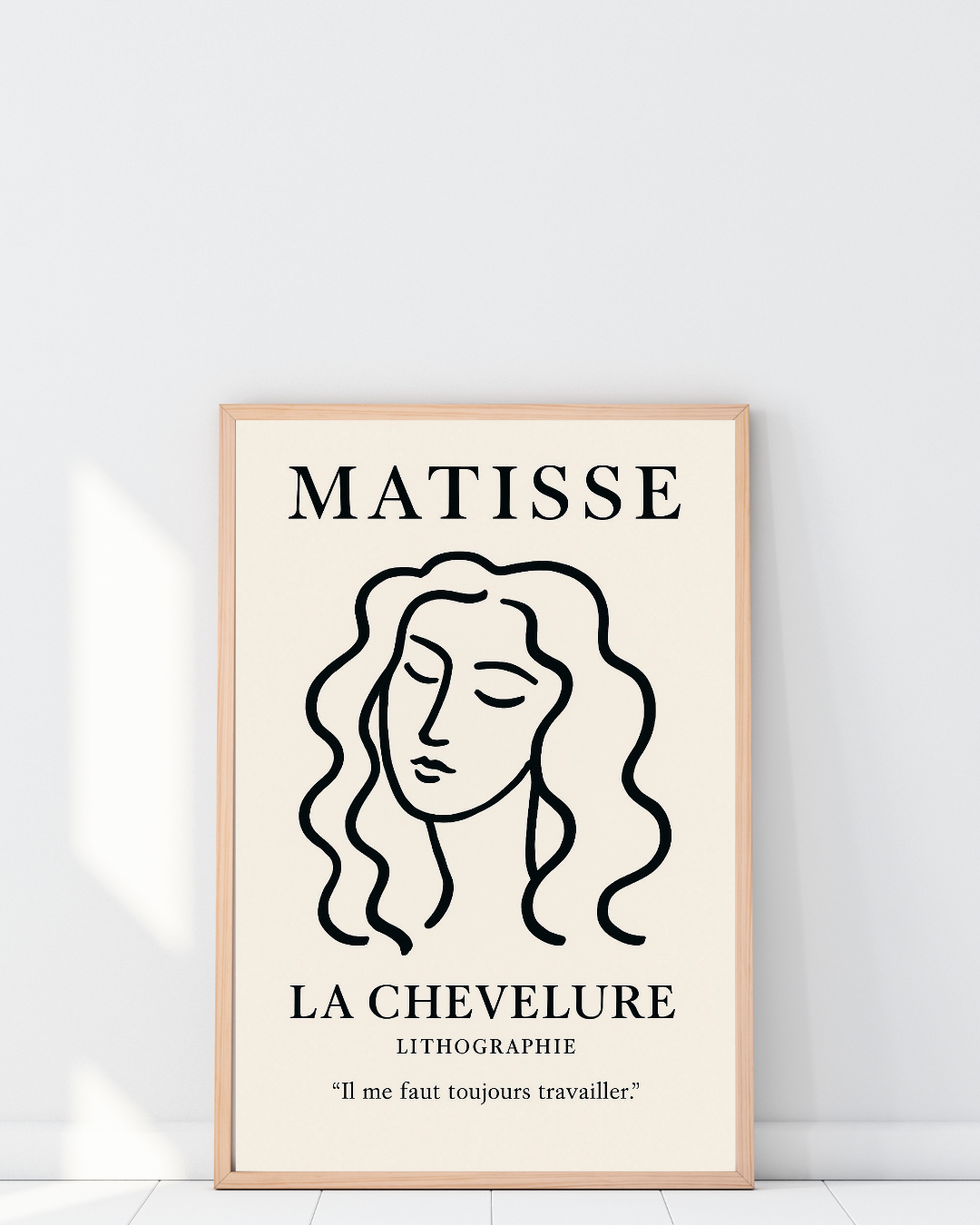 Matisse La Chevelure Posteri