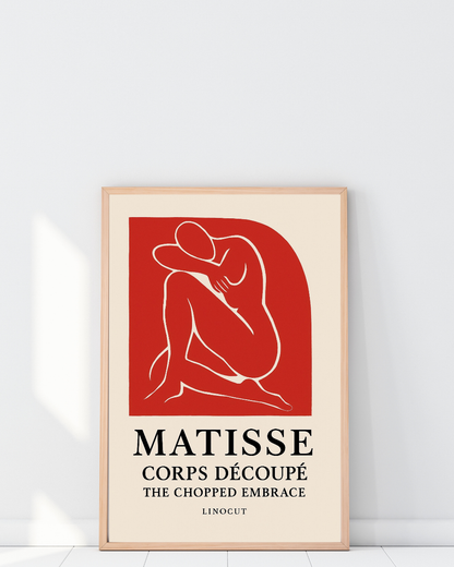 Matisse Corps Decoupe Posteri