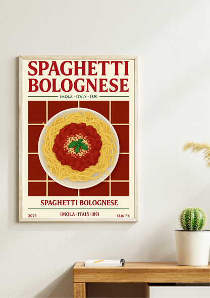 Spaghetti Bolognese Posteri