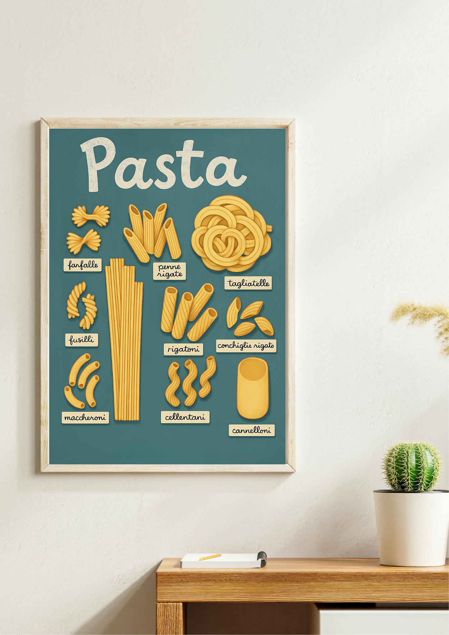 Pasta Çeşitleri Posteri