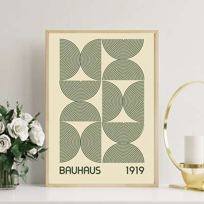 Bauhaus Green Half