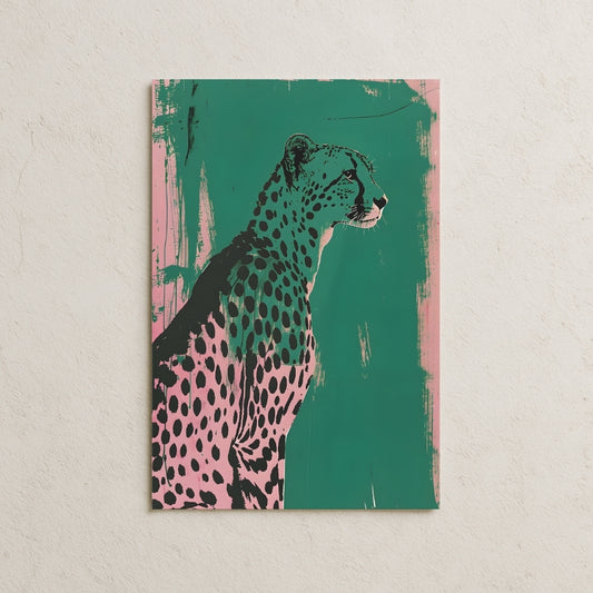 Yeşil Pembe Çita Posteri