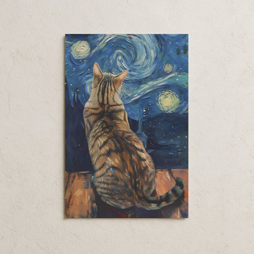 A Starry Cat Posteri