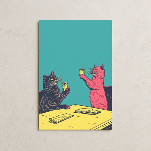 Masadaki Kediler Posteri