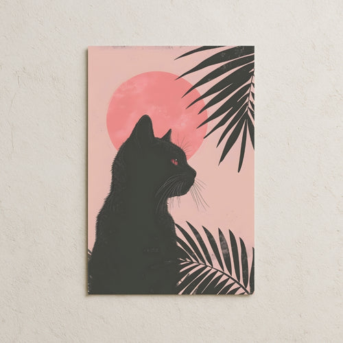 Pembe Gözlü Kedi Posteri