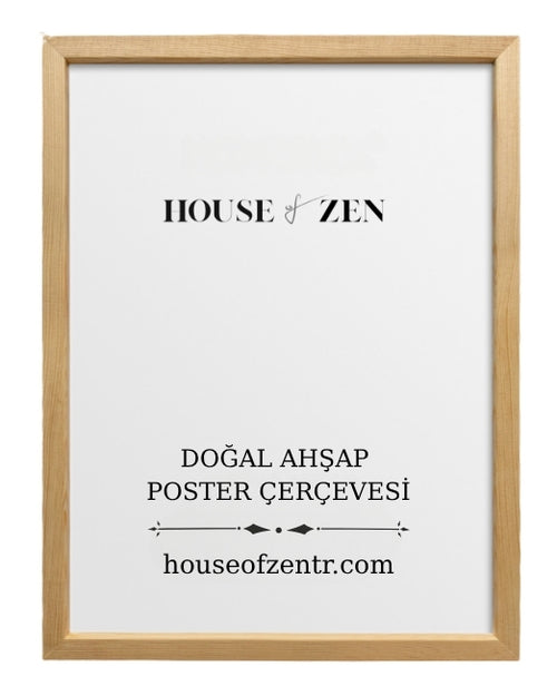 meşe ahşap çerçeve