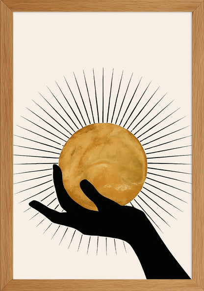 Avuç İçinde Güneş Posteri