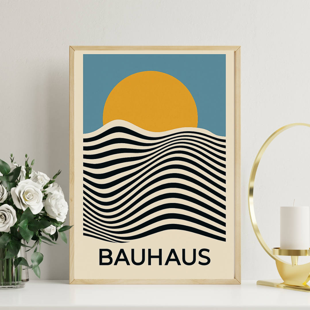 Bauhaus Sun Posteri